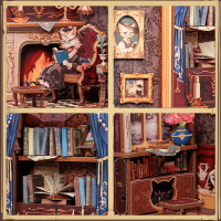 Booknook Le Salon de Dame Chat