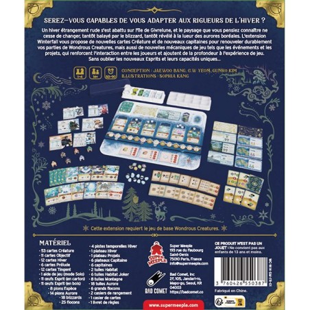 Wondrous Creatures Extension Winterfall