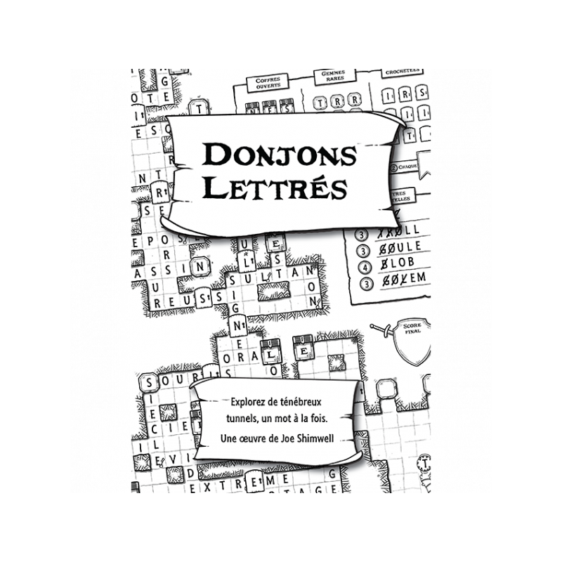 Donjons Lettrés - Jeu de Lettres en Solo