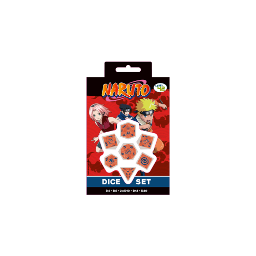 Set de Dés Naruto x7
