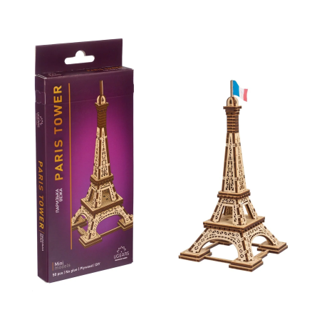 Puzzle 3D Bois - Tour Eiffel