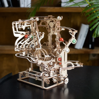 Puzzle 400 pièces 3D Bois - Marble Run Chain - Parcours à Bille