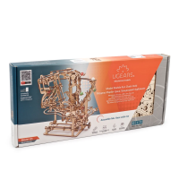 Puzzle 400 pièces 3D Bois - Marble Run Chain - Parcours à Bille