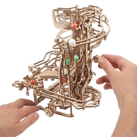 Puzzle 400 pièces 3D Bois - Marble Run Chain - Parcours à Bille