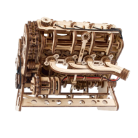 Puzzle 3D 776 pièces Bois - V8 Engine
