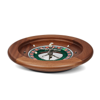 Roulette Luxe Bois d'Acajou 36 cm - Casino Monte Carlo