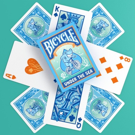 Cartes Bicycle Under the Sea