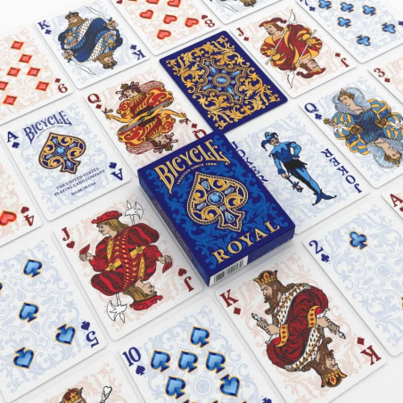 Carte Bicycle Royal Blue