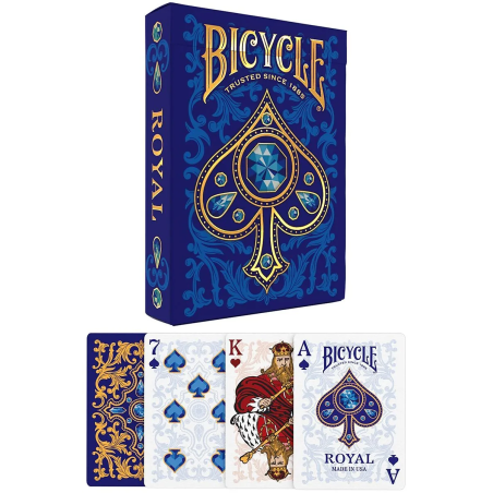 Carte Bicycle Royal Blue