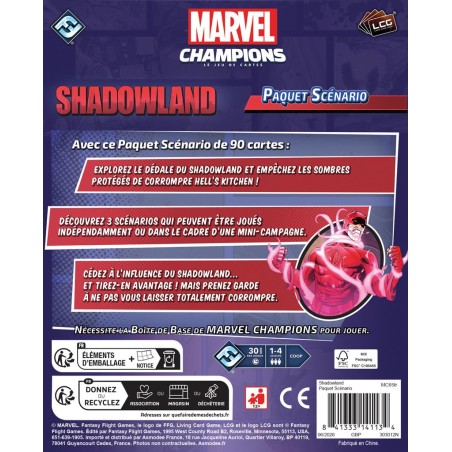 Marvel Champions Scenario Shadowland