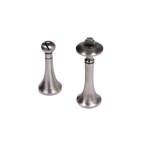 Pièces Echecs Métal Moderne - Taille 3