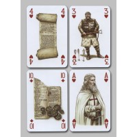 Cartes à jouer Templiers