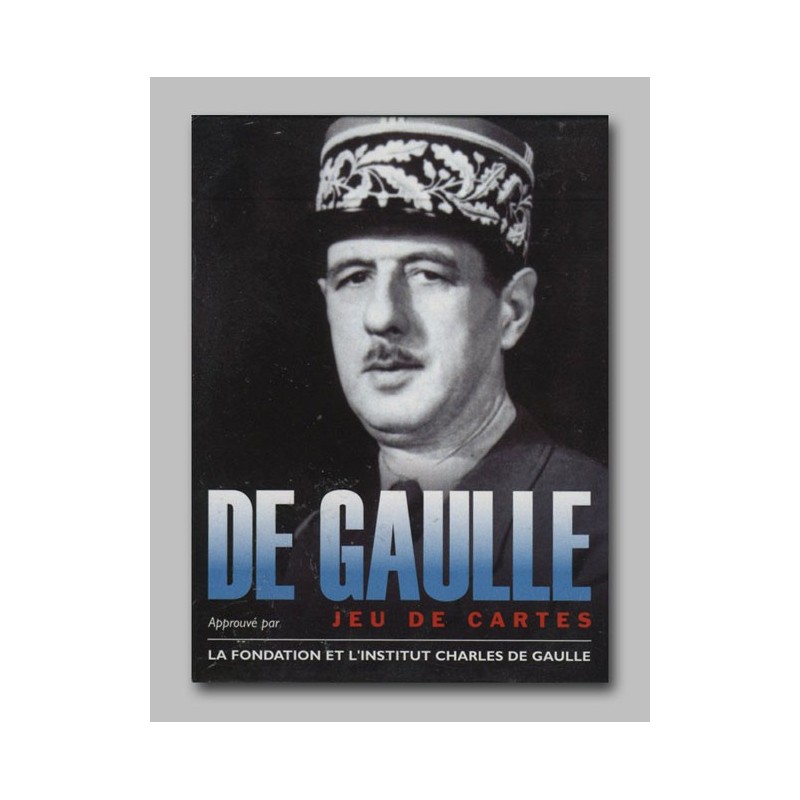 Cartes à jouer De Gaulle