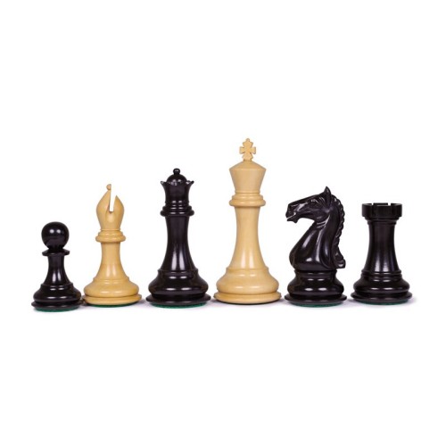 Pièces d'Echecs Chess Master Ebène - Taille 5.5