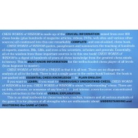 HENEBRY - Chess Words of Wisdom