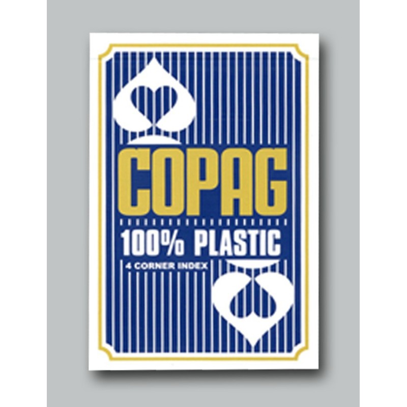 Cartes Copag 4 index Jumbo - Bleu