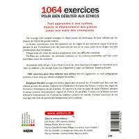 ESCAFRE - 1064 Exercices pour bien débuter aux échecs