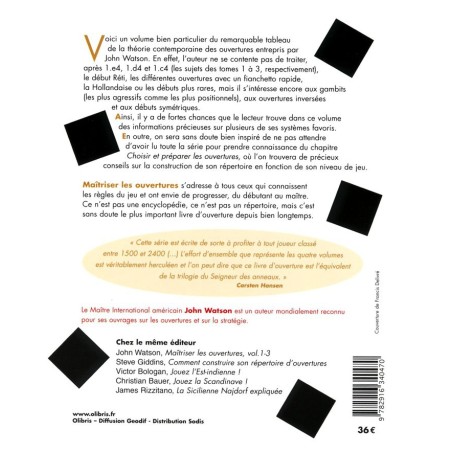 WATSON - Maîtriser les ouvertures, vol. 4