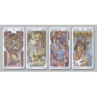 Mini tarot Art Nouveau
