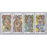 Mini tarot Art Nouveau