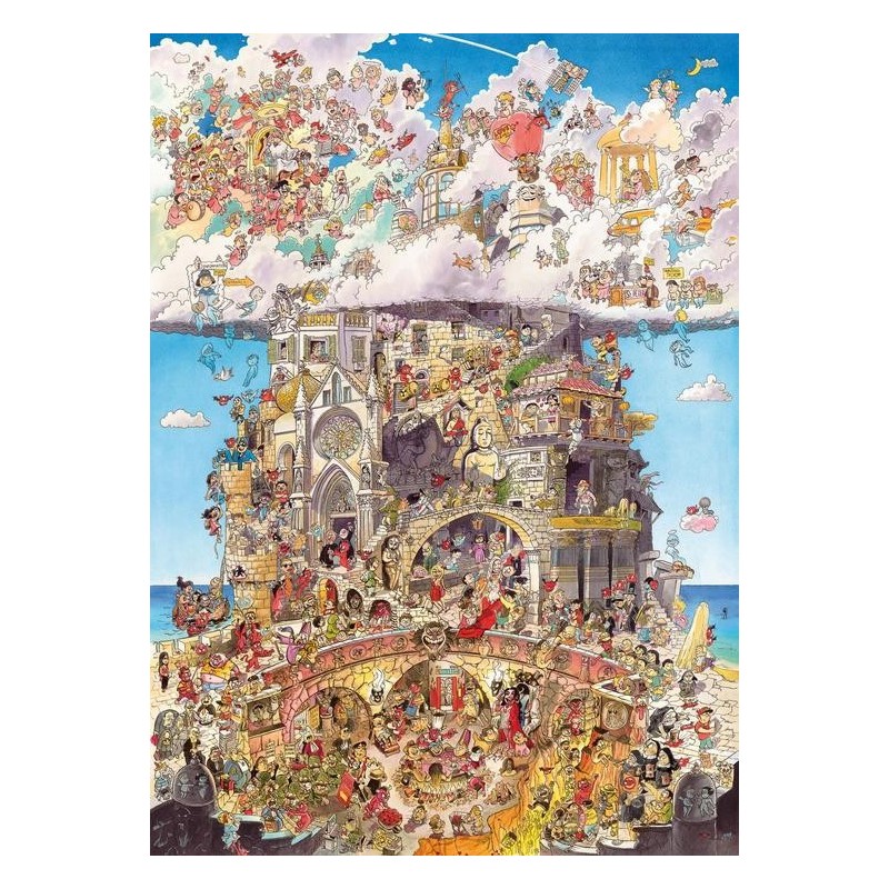 Puzzle 1500 pièces - Heaven and hell