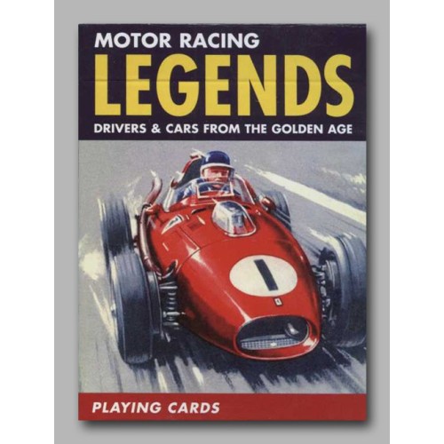 Cartes à jouer Motor Racing Legends