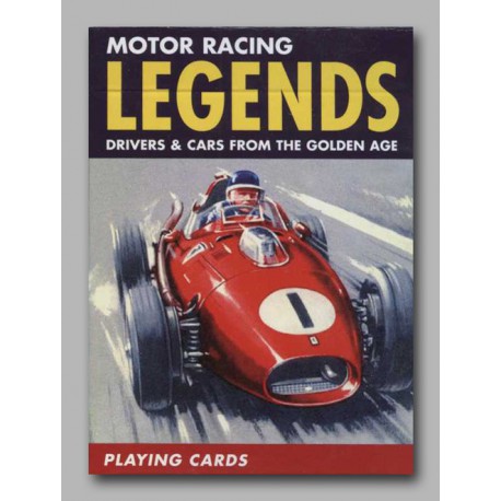 Cartes à jouer Motor Racing Legends
