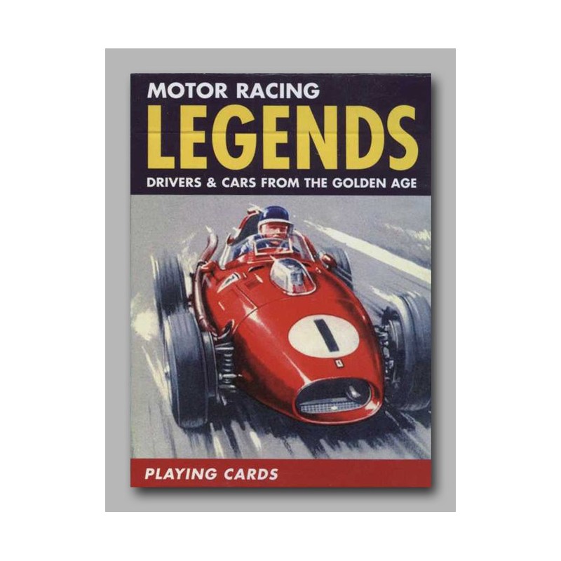 Cartes à jouer Motor Racing Legends