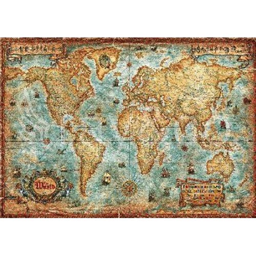 Puzzle 3000 pièces - Carte...