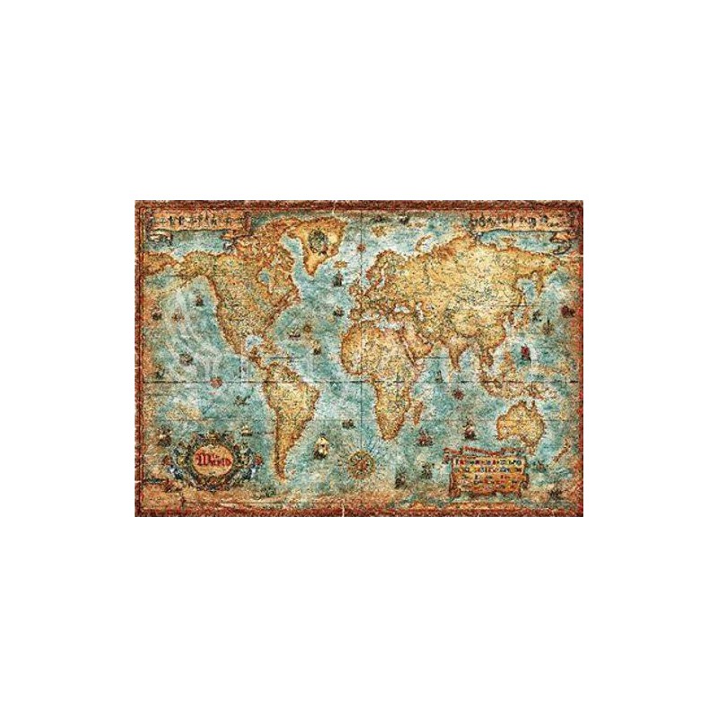 Puzzle 3000 pièces - Carte du Monde