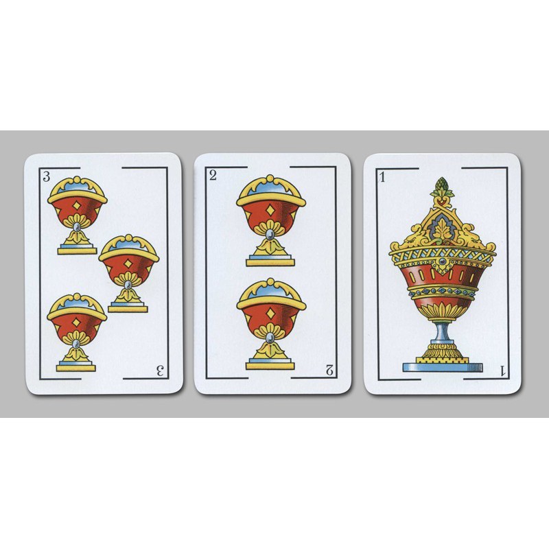 ANTEVIA - Jeux de Carte Espagnol avec 50 Cartes à Jouer plastifiés et Boite  de Rangement, Plus DE 10 MODÈLES