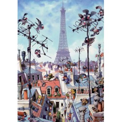 Puzzle 1000 pièces - Eiffel Tower