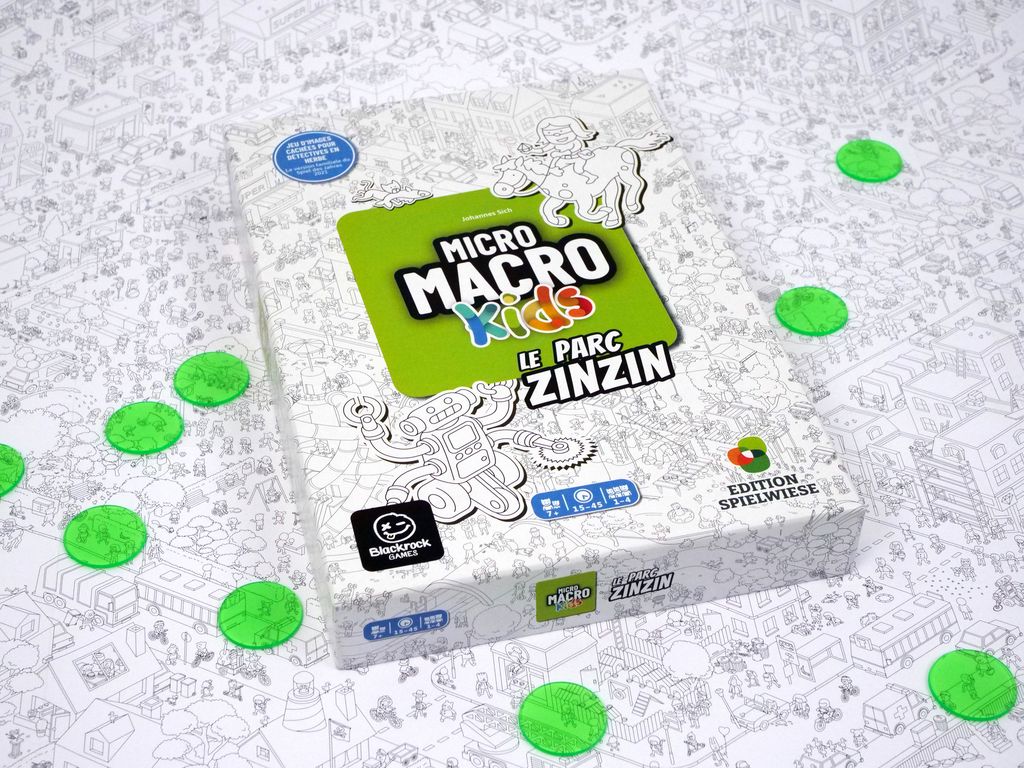 Micro Macro Kids Parc Zinzin Jeu de Société